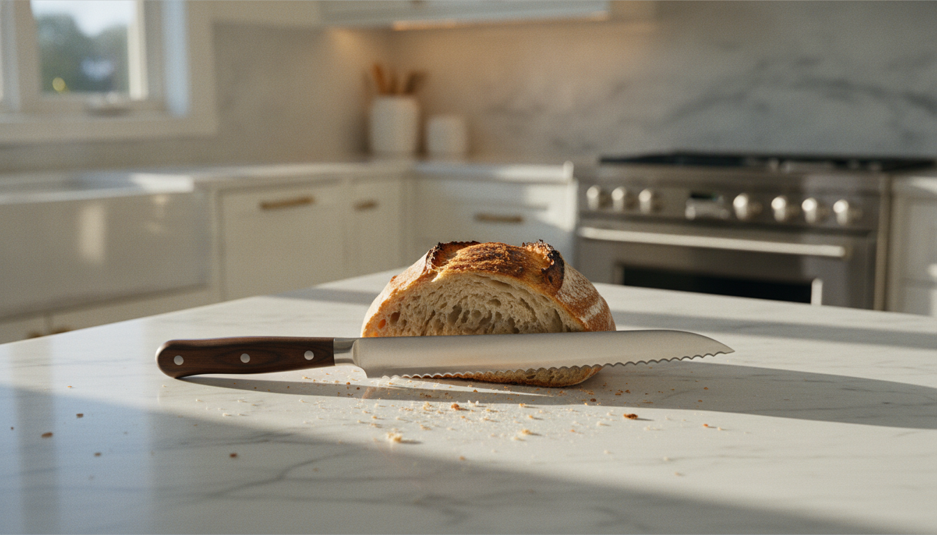 Wavy vs Pointed Serration: Sourdough Crust Test