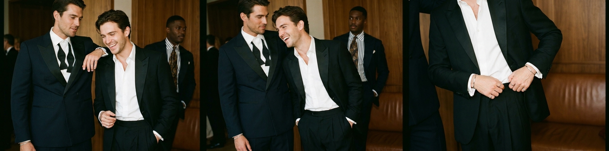 Notch vs. Peak vs. Shawl Lapel: Modern Tuxedo Comparison