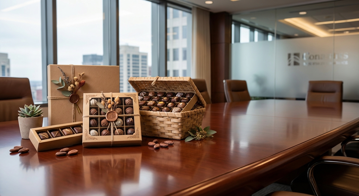 Vegan Corporate Chocolate Gifts: Plant-Based Options