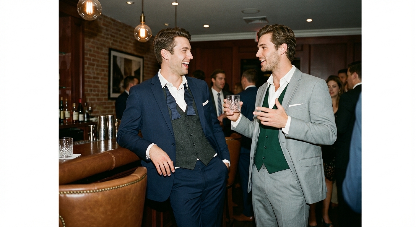Vest Suit Pairing: Matching or Contrasting for Modern Looks