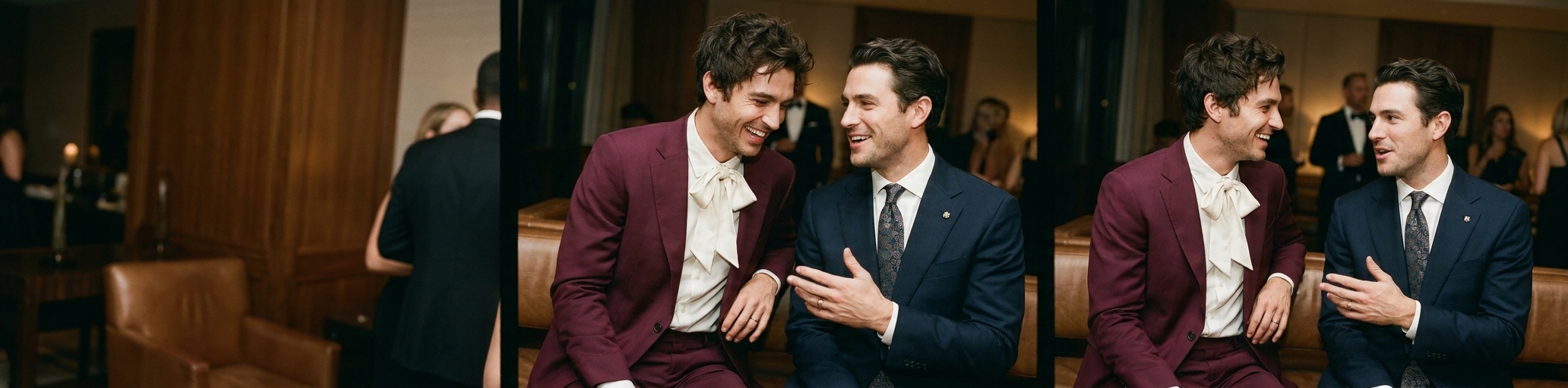 Cocktail Wedding Attire for Men