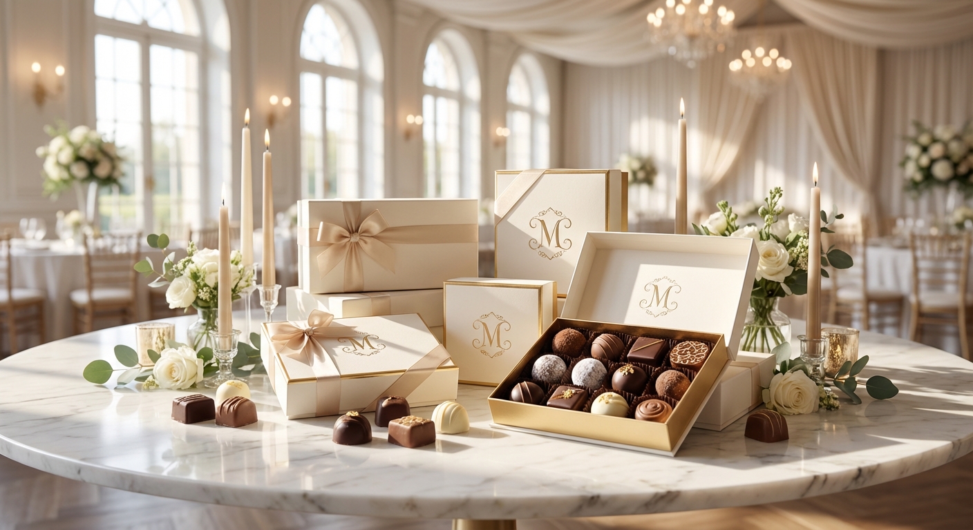 Chocolate Wedding Favors: Memorable Confection Ideas for Your Big Day