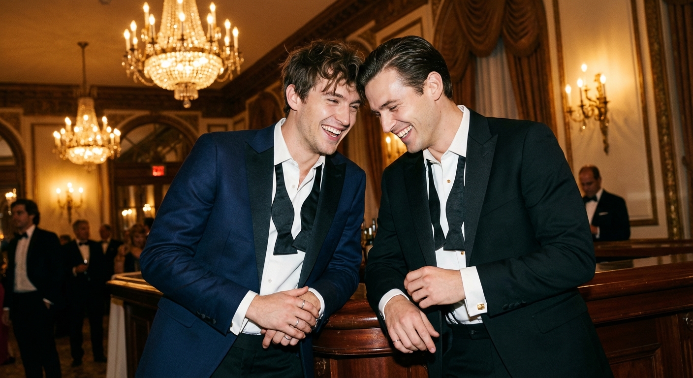 Classic Tuxedo or Midnight Blue? Under Ballroom Lights, the Difference Fades