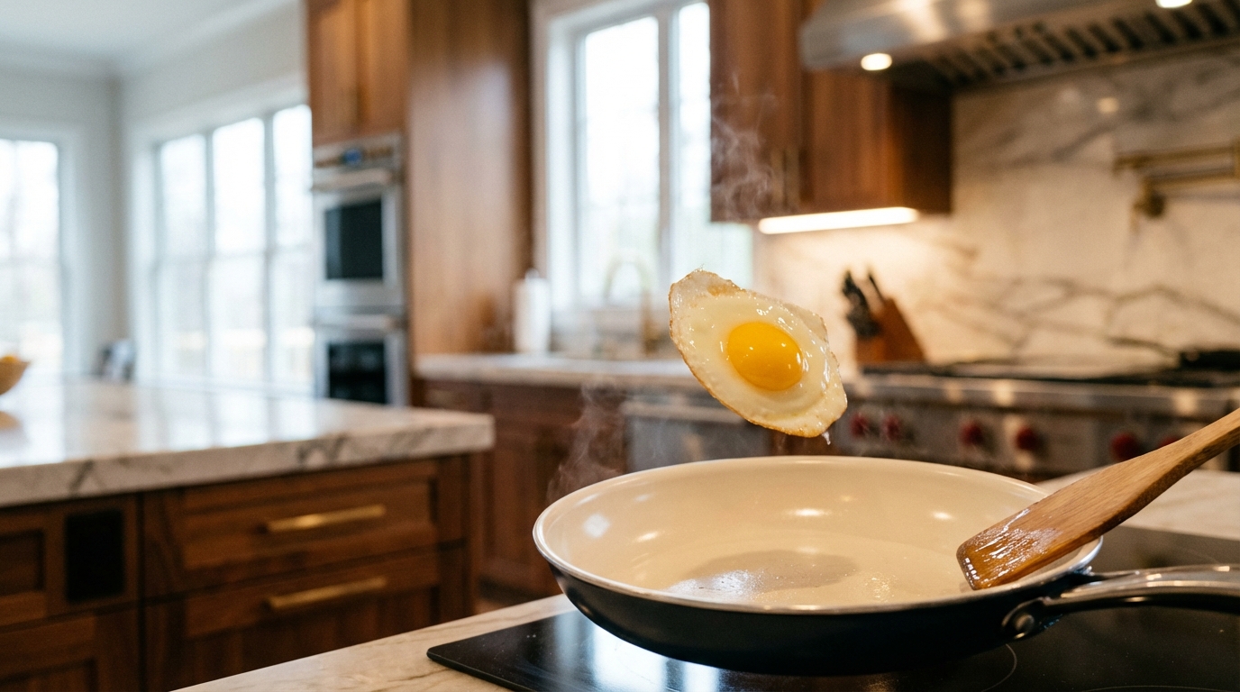 Morning-After Eggs: Does PFAS-Free Non-Stick Survive the Flip?