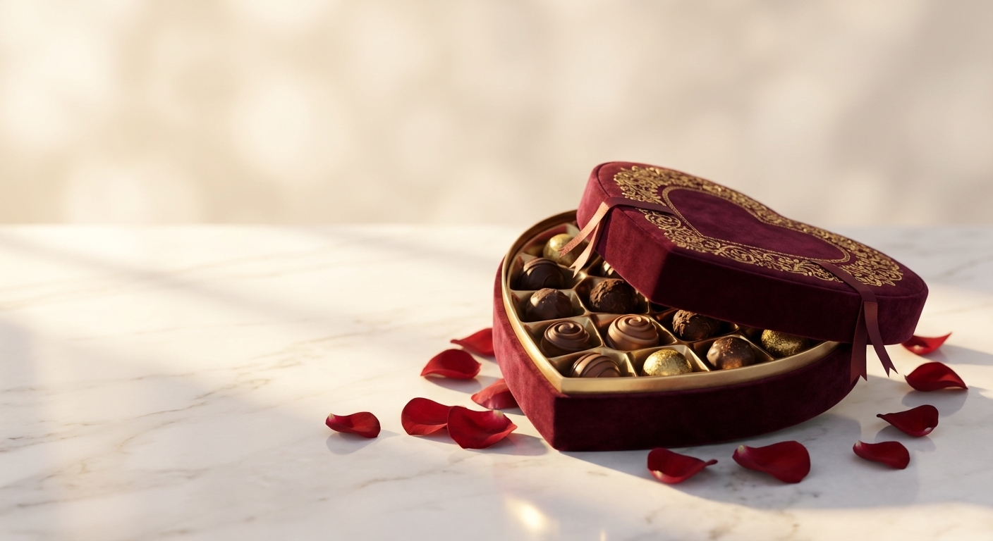 Heart-Shaped Chocolate Boxes for Valentine’s Day: A Classic Gift