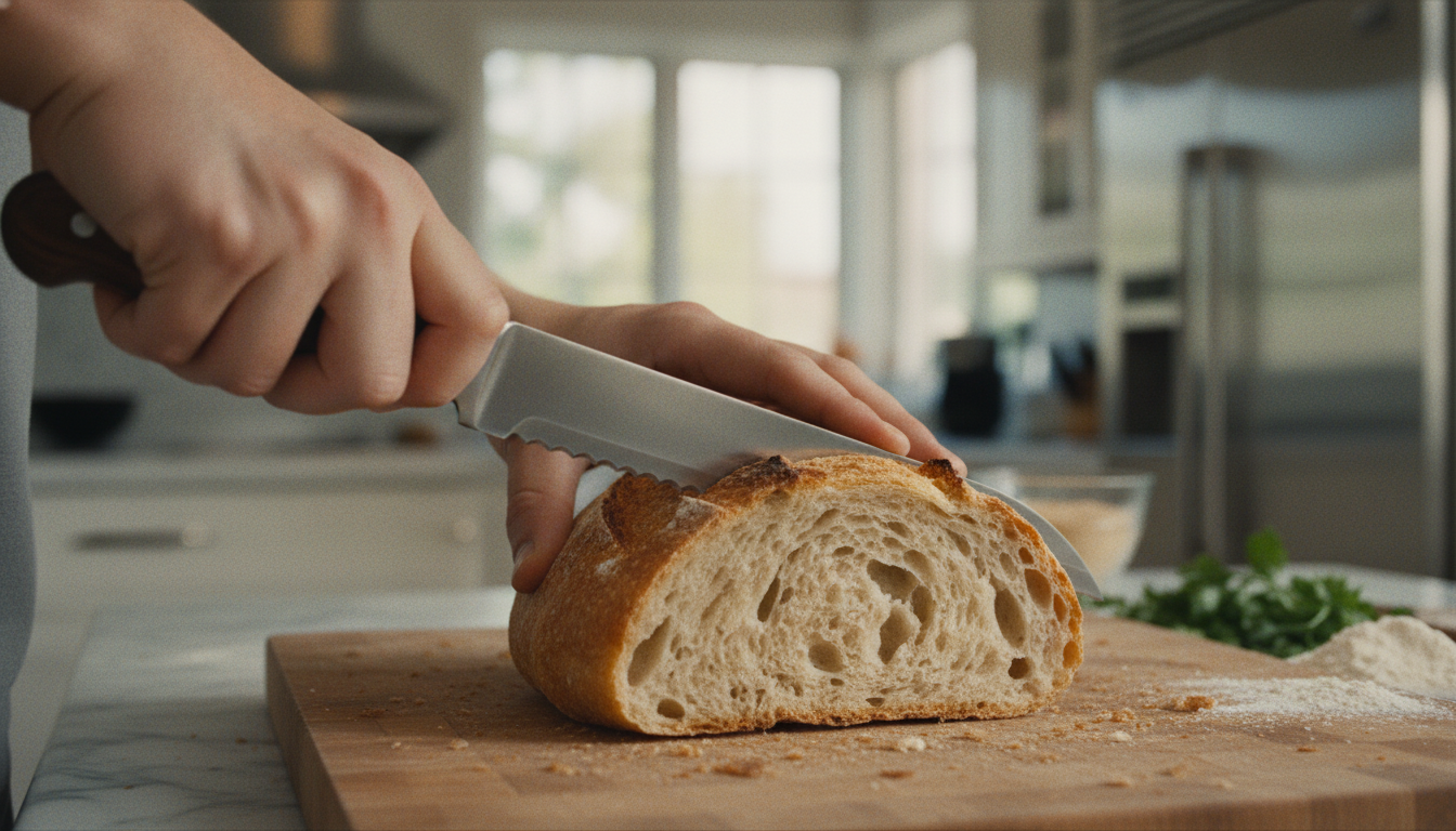 Bread Knife Teeth & Steel: What Cuts Sourdough Crust