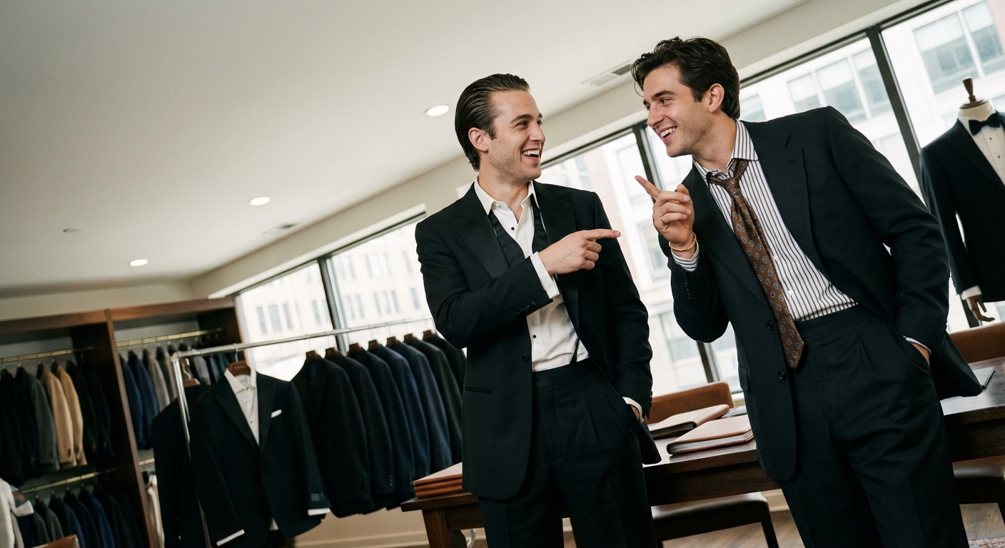Chicago Appointment Slots for Black Tux Suits Fill Fast--Plan Ahead