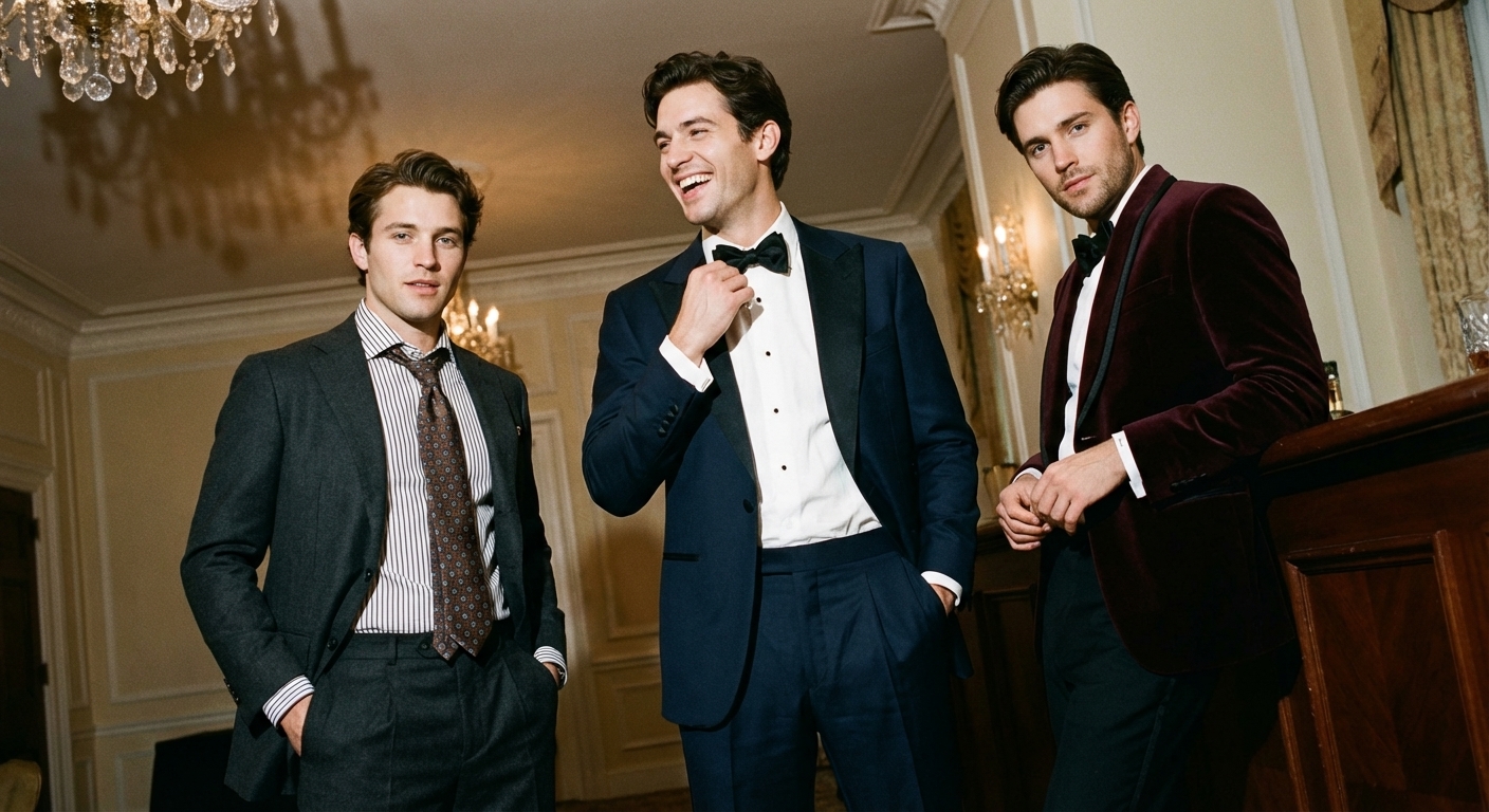 Tux vs Suit Decision: Event Formality, Season, and Personal Style